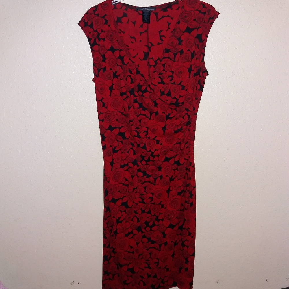 Red Midi Dress